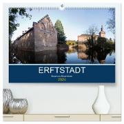 ERFTSTADT - Burgen und Bürgerhäuser (hochwertiger Premium Wandkalender 2024 DIN A2 quer), Kunstdruck in Hochglanz