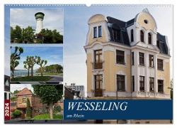 Wesseling am Rhein (Wandkalender 2024 DIN A2 quer), CALVENDO Monatskalender
