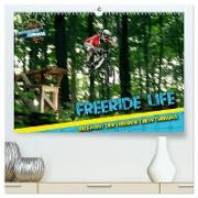 Freeride Life (hochwertiger Premium Wandkalender 2024 DIN A2 quer), Kunstdruck in Hochglanz