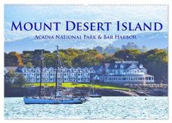 Mount Desert Island Acadia National Park und Bar Harbor (Wandkalender 2024 DIN A2 quer), CALVENDO Monatskalender