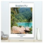 Brasilien pur - Naturerlebnisse (hochwertiger Premium Wandkalender 2024 DIN A2 hoch), Kunstdruck in Hochglanz