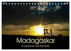 Madagaskar - Impressionen von Rolf Dietz (Tischkalender 2024 DIN A5 quer), CALVENDO Monatskalender