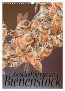 Geschäftig wie im Bienenstock (Wandkalender 2024 DIN A3 hoch), CALVENDO Monatskalender