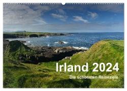 Irland 2024 - Die schönsten Reiseziele (Wandkalender 2024 DIN A2 quer), CALVENDO Monatskalender