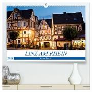 LINZ AM RHEIN (hochwertiger Premium Wandkalender 2024 DIN A2 quer), Kunstdruck in Hochglanz