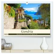 Gandria - Malerisches Fischerdorf am Luganer See (hochwertiger Premium Wandkalender 2024 DIN A2 quer), Kunstdruck in Hochglanz