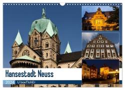 Hansestadt Neuss (Wandkalender 2024 DIN A3 quer), CALVENDO Monatskalender