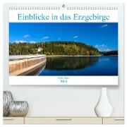 Einblicke in das Erzgebirge (hochwertiger Premium Wandkalender 2024 DIN A2 quer), Kunstdruck in Hochglanz