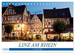 LINZ AM RHEIN (Tischkalender 2024 DIN A5 quer), CALVENDO Monatskalender