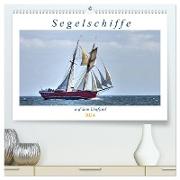 Segelschiffe auf dem Limfjord (hochwertiger Premium Wandkalender 2024 DIN A2 quer), Kunstdruck in Hochglanz