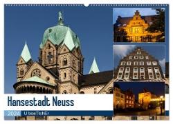 Hansestadt Neuss (Wandkalender 2024 DIN A2 quer), CALVENDO Monatskalender