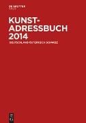 Kunstadressbuch Deutschland, Österreich, Schweiz 2014