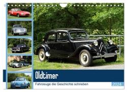 Oldtimer - Fahrzeuge die Geschichte schrieben (Wandkalender 2024 DIN A4 quer), CALVENDO Monatskalender