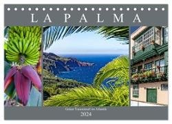 La Palma - Grüne Trauminsel im Atlantik (Tischkalender 2024 DIN A5 quer), CALVENDO Monatskalender
