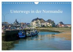 Unterwegs in der Normandie (Wandkalender 2024 DIN A4 quer), CALVENDO Monatskalender