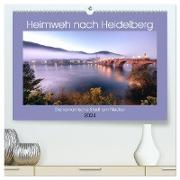 Heimweh nach Heidelberg - Die romantische Stadt am Neckar (hochwertiger Premium Wandkalender 2024 DIN A2 quer), Kunstdruck in Hochglanz