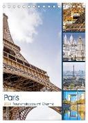 Paris Traummetropole mit Charme (Tischkalender 2024 DIN A5 hoch), CALVENDO Monatskalender