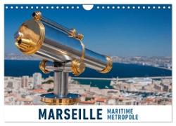 Marseille Maritime Metropole (Wandkalender 2024 DIN A4 quer), CALVENDO Monatskalender