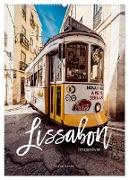 Lissabon Perspektiven (Wandkalender 2024 DIN A2 hoch), CALVENDO Monatskalender