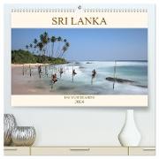 Sri Lanka Das Wunder Asiens (hochwertiger Premium Wandkalender 2024 DIN A2 quer), Kunstdruck in Hochglanz