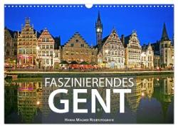 Faszinierendes Gent (Wandkalender 2024 DIN A3 quer), CALVENDO Monatskalender
