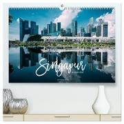 Singapur entdecken (hochwertiger Premium Wandkalender 2024 DIN A2 quer), Kunstdruck in Hochglanz