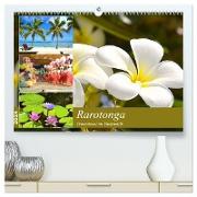 Rarotonga - Trauminsel im Südpazifik. (hochwertiger Premium Wandkalender 2024 DIN A2 quer), Kunstdruck in Hochglanz