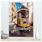 Lissabon Perspektiven (hochwertiger Premium Wandkalender 2024 DIN A2 hoch), Kunstdruck in Hochglanz