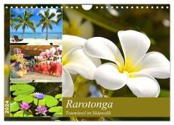 Rarotonga - Trauminsel im Südpazifik. (Wandkalender 2024 DIN A4 quer), CALVENDO Monatskalender