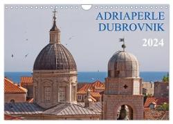 Adriaperle Dubrovnik (Wandkalender 2024 DIN A4 quer), CALVENDO Monatskalender