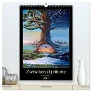 Zwischen (t) räume (hochwertiger Premium Wandkalender 2024 DIN A2 hoch), Kunstdruck in Hochglanz