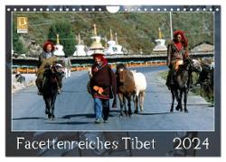Facettenreiches Tibet (Wandkalender 2024 DIN A4 quer), CALVENDO Monatskalender
