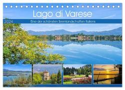 Lago di Varese - Eine der schönsten Seenlandschaften Italiens (Tischkalender 2024 DIN A5 quer), CALVENDO Monatskalender