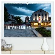 Unterhaching (hochwertiger Premium Wandkalender 2024 DIN A2 quer), Kunstdruck in Hochglanz
