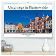 Unterwegs in Finsterwalde (hochwertiger Premium Wandkalender 2024 DIN A2 quer), Kunstdruck in Hochglanz