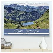 Allgäu - Natur pur (hochwertiger Premium Wandkalender 2024 DIN A2 quer), Kunstdruck in Hochglanz