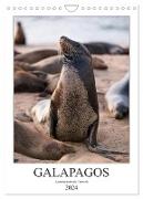 Galapagos - Atemberaubende Tierwelt (Wandkalender 2024 DIN A4 hoch), CALVENDO Monatskalender