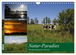 Natur-Paradies Mecklenburgische Schweiz (Wandkalender 2024 DIN A4 quer), CALVENDO Monatskalender