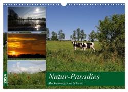 Natur-Paradies Mecklenburgische Schweiz (Wandkalender 2024 DIN A3 quer), CALVENDO Monatskalender