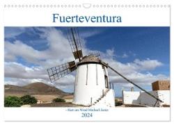 Fuerteventura - Hart am Wind (Wandkalender 2024 DIN A3 quer), CALVENDO Monatskalender