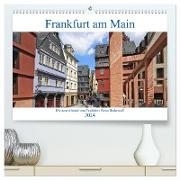 Frankfurt am Main die neue Altstadt vom Taxifahrer Petrus Bodenstaff (hochwertiger Premium Wandkalender 2024 DIN A2 quer), Kunstdruck in Hochglanz