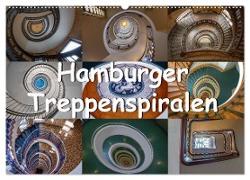 Hamburger Treppenspiralen (Wandkalender 2024 DIN A2 quer), CALVENDO Monatskalender