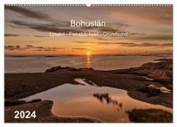 Bohuslän. Lysekil - Fiskebäckskil - Grundsund (Wandkalender 2024 DIN A2 quer), CALVENDO Monatskalender