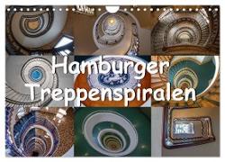 Hamburger Treppenspiralen (Wandkalender 2024 DIN A4 quer), CALVENDO Monatskalender