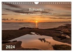 Bohuslän. Lysekil - Fiskebäckskil - Grundsund (Wandkalender 2024 DIN A4 quer), CALVENDO Monatskalender