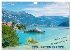 Der Brienzersee - Im Herzen des Berner Oberlandes (Wandkalender 2024 DIN A4 quer), CALVENDO Monatskalender