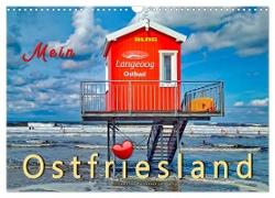 Mein Ostfriesland (Wandkalender 2024 DIN A3 quer), CALVENDO Monatskalender