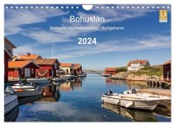Bohuslän. Smögen - Hunnebostrand - Kungshamn (Wandkalender 2024 DIN A4 quer), CALVENDO Monatskalender