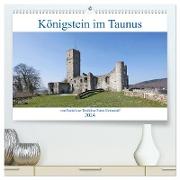 Königstein im Taunus vom Frankfurter Taxifahrer Petrus Bodenstaff (hochwertiger Premium Wandkalender 2024 DIN A2 quer), Kunstdruck in Hochglanz