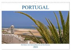 Portugal - Die Küste vom Cabo da Roca zur Ria Formosa (Wandkalender 2024 DIN A3 quer), CALVENDO Monatskalender